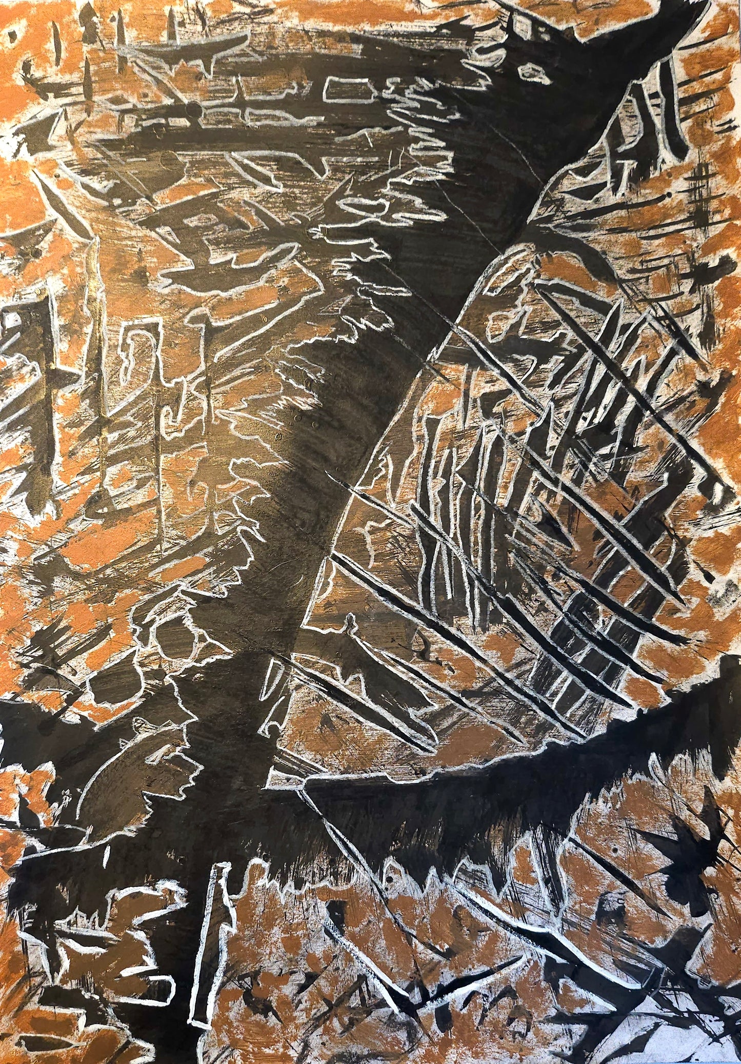 "Shipwreck" A3 Giclee Print image 0