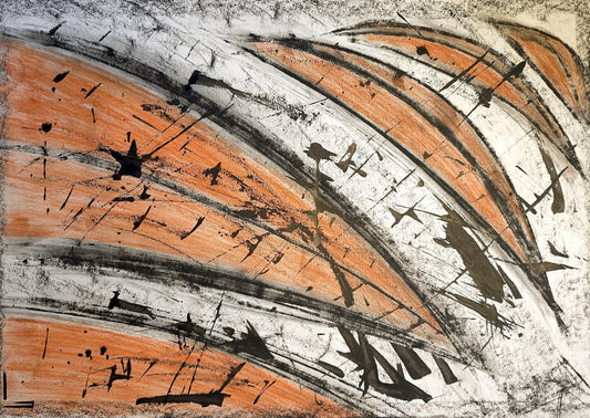 "Travel without movement - Cosmic Melon" A3 Giclée Print image 0